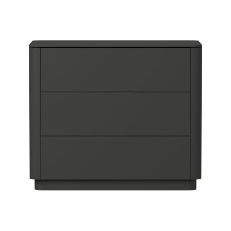 Комод Tammi 3 ящика ширина 90 см (черный)