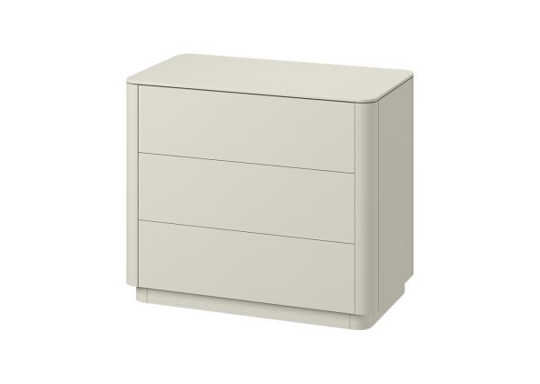 Комод Tammi 3 ящика ширина 90 см (молочный) — изображение 2