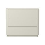 Комод Tammi 3 ящика ширина 90 см (молочный)