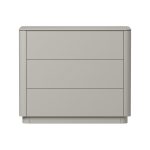 Комод Tammi 3 ящика ширина 90 см (серо-бежевый)