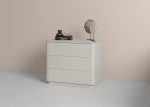 Комод Tammi 3 ящика ширина 90 см (серо-бежевый) — изображение 4