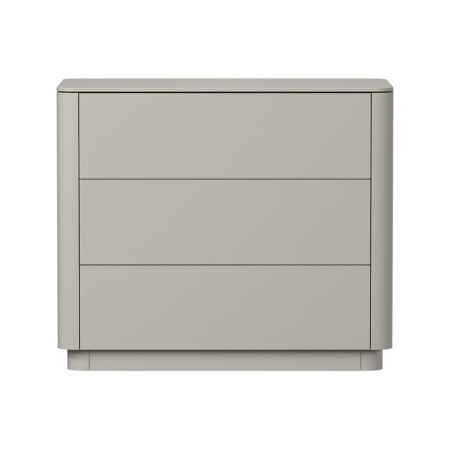 Комод Tammi 3 ящика ширина 90 см (серо-бежевый)