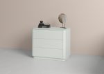 Комод Tammi 3 ящика ширина 90 см (светло-серый) — изображение 4
