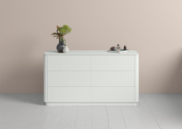 Комод Tammi 6 ящиков ширина 140 см (белый) — изображение 3