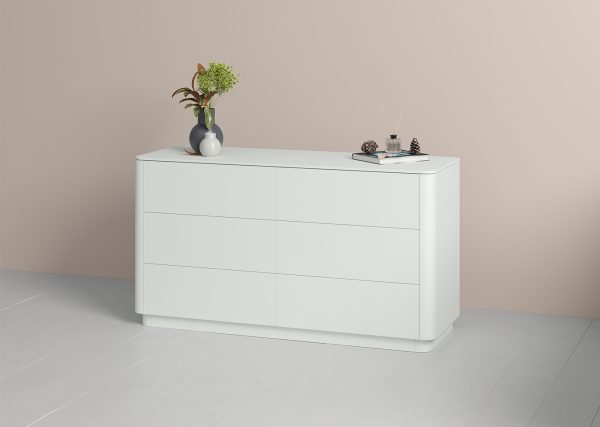 Комод Tammi 6 ящиков ширина 140 см (белый) — изображение 4