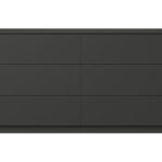Комод Tammi 6 ящиков ширина 140 см (черный)