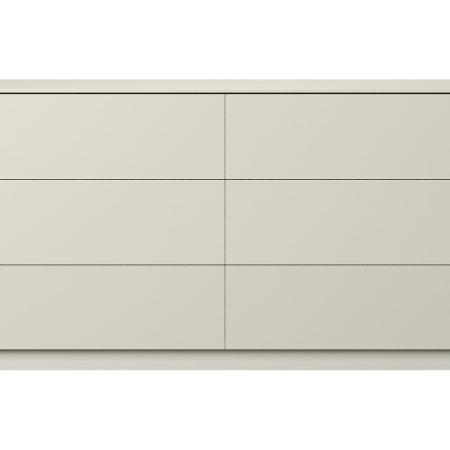 Комод Tammi 6 ящиков ширина 140 см (молочный)
