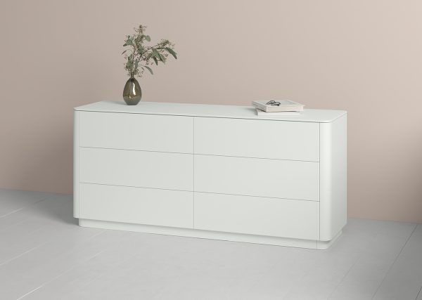 Комод Tammi 6 ящиков ширина 170 см (белый) — изображение 4