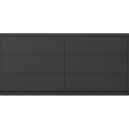 Комод Tammi 6 ящиков ширина 170 см (черный)