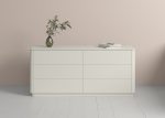 Комод Tammi 6 ящиков ширина 170 см (молочный) — изображение 3