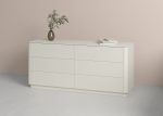Комод Tammi 6 ящиков ширина 170 см (молочный) — изображение 4