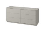 Комод Tammi 6 ящиков ширина 170 см (серо-бежевый) — изображение 2