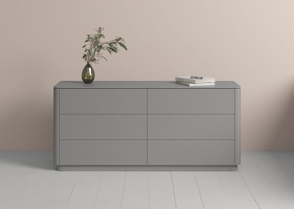 Комод Tammi 6 ящиков ширина 170 см (серый) — изображение 3