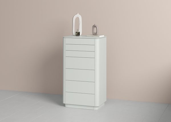 Комод Tammi высокии? 7 ящиков (светло-серый) — изображение 4