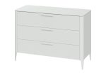 Комод Type 3 ящика ширина 120 см (белый) — изображение 2