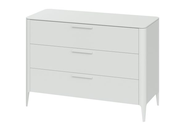 Комод Type 3 ящика ширина 120 см (белый) — изображение 2