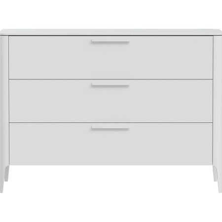 Комод Type 3 ящика ширина 120 см (белый)