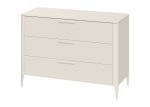 Комод Type 3 ящика ширина 120 см (молочный) — изображение 2