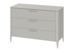 Комод Type 3 ящика ширина 120 см (серо-бежевый) — изображение 2