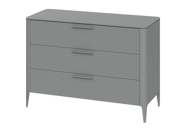 Комод Type 3 ящика ширина 120 см (серый) — изображение 2