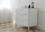 Комод Type 3 ящика ширина 90 см (белый) — изображение 4