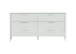 Комод Type 6 ящиков ширина 170 см (белый)