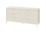 Комод Type 6 ящиков ширина 170 см (молочный) — изображение 2