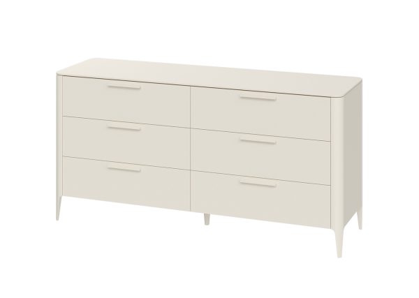 Комод Type 6 ящиков ширина 170 см (молочный) — изображение 2