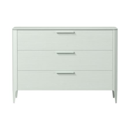 Комод Type oak 3 ящика ширина 120 см (белый)