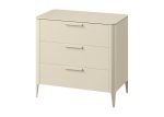 Комод Type oak 3 ящика ширина 90 см (молочный) — изображение 2