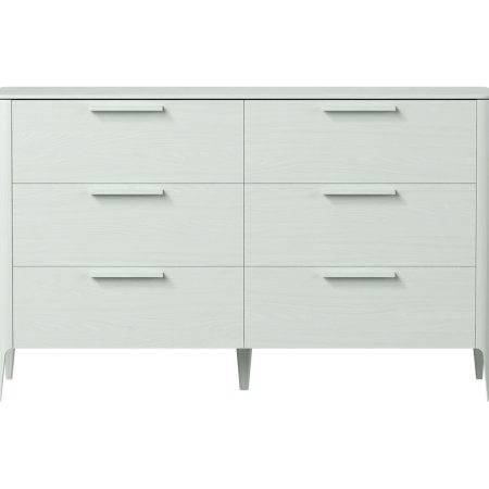 Комод Type oak 6 ящиков ширина 170 см (белый)