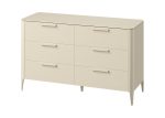 Комод Type oak 6 ящиков ширина 170 см (молочный) — изображение 2