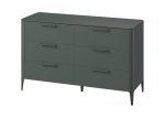 Комод Type oak 6 ящиков ширина 170 см (темно-серый) — изображение 2