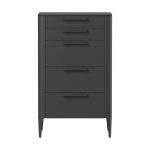 Комод Type oak высокии? 5 ящиков (черный)