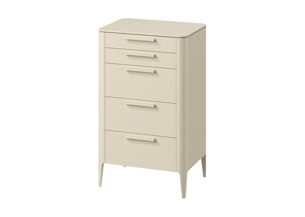 Комод Type oak высокии? 5 ящиков (молочный) — изображение 2