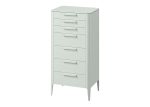 Комод Type oak высокии? 7 ящиков (белый) — изображение 2