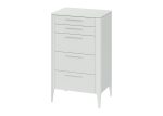 Комод Type высокии? 5 ящиков (белый) — изображение 2