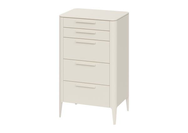 Комод Type высокии? 5 ящиков (молочный) — изображение 2
