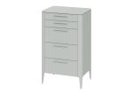 Комод Type высокии? 5 ящиков (светло-серый) — изображение 2
