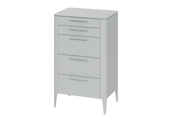 Комод Type высокии? 5 ящиков (светло-серый) — изображение 2