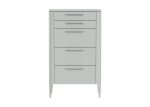 Комод Type высокии? 5 ящиков (светло-серый)