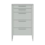 Комод Type высокии? 5 ящиков (светло-серый)