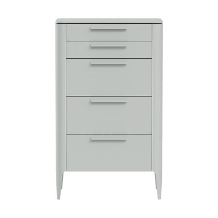 Комод Type высокии? 5 ящиков (светло-серый)