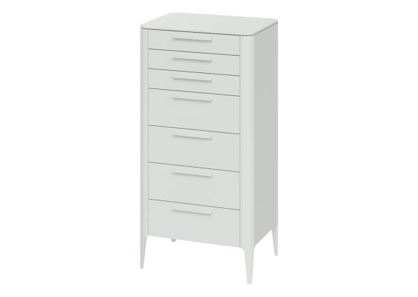 Комод Type высокии? 7 ящиков (белый) — изображение 2