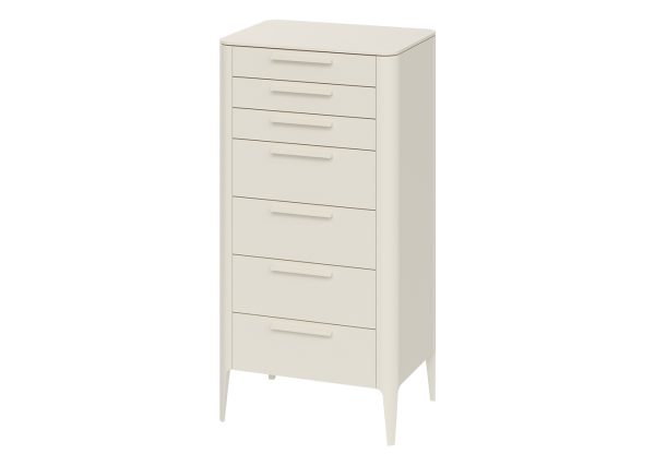 Комод Type высокии? 7 ящиков (молочный) — изображение 2
