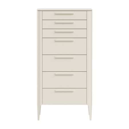 Комод Type высокии? 7 ящиков (молочный)