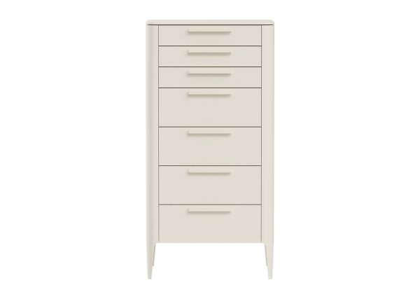Комод Type высокии? 7 ящиков (молочный)
