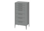 Комод Type высокии? 7 ящиков (серый) — изображение 2