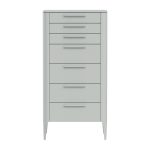 Комод Type высокии? 7 ящиков (светло-серый)