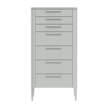 Комод Type высокии? 7 ящиков (светло-серый)